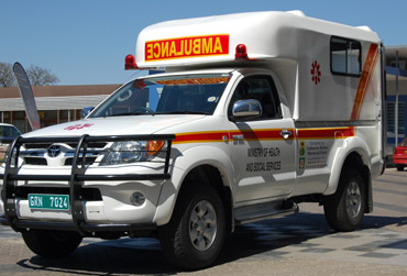Ambulance donated to Omaheke region, Namibia